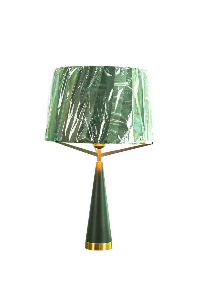 Smolder Classic Black and Golden Desk Light (T9652)