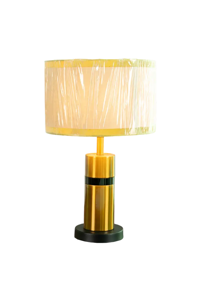 Aether Black and Golden Table Lamp (T9673)