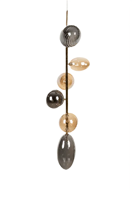 Melodia Brass Finish Luxe Pendant Light (A1920)
