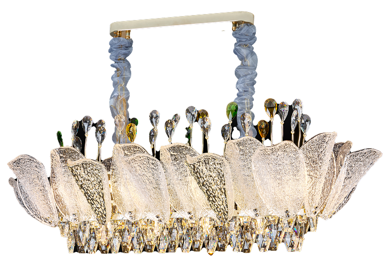 Plume chandelier