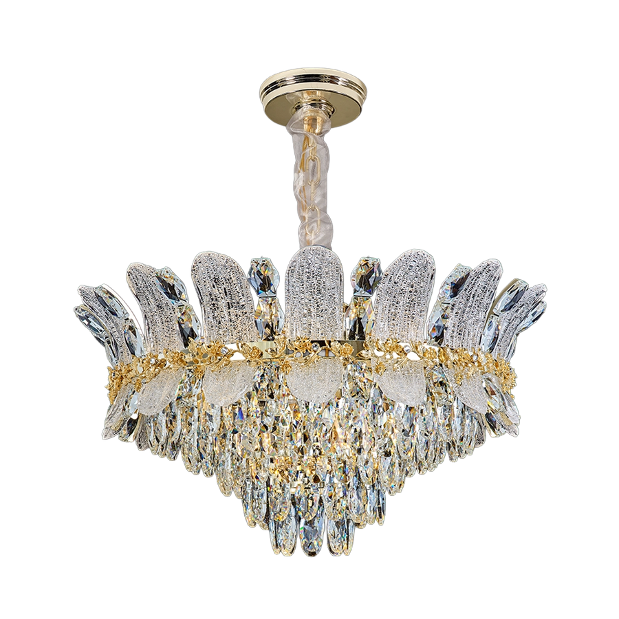 Crystal Crest Chandelier
