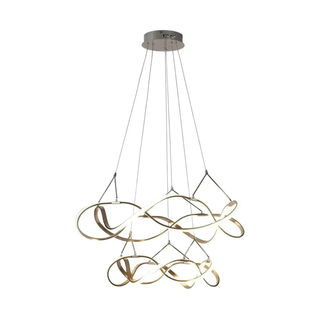 Auric Wave Dinning Room Chandelier (8805/3)
