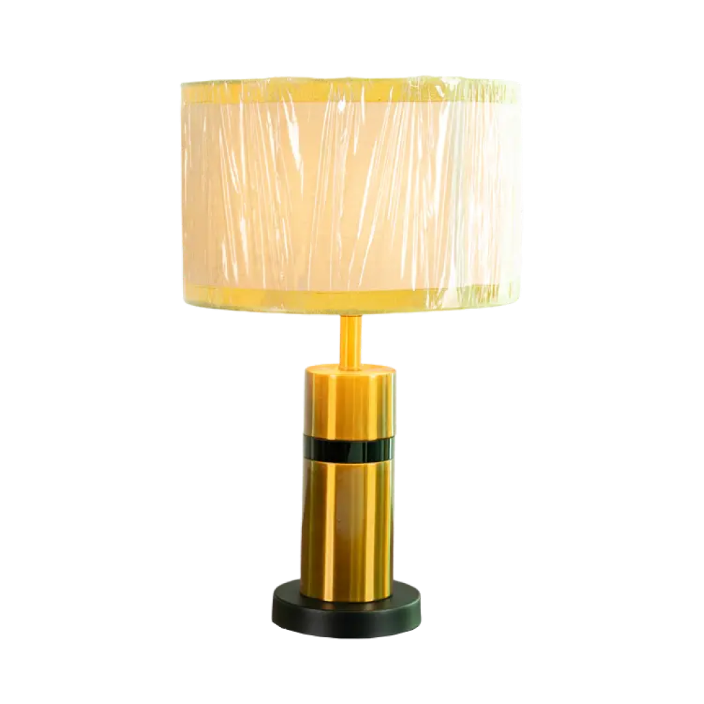 Aether Black and Golden Table Lamp (T9673)