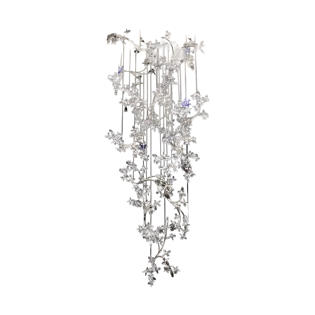 Arbor Chrome Finish Crystal Chandelier (XQ-CR015)