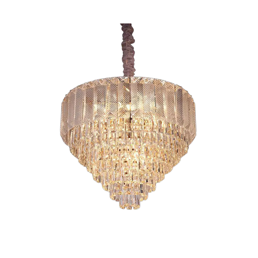 Auric Bloom Elegant Crystal Chandelier (6256/Round)