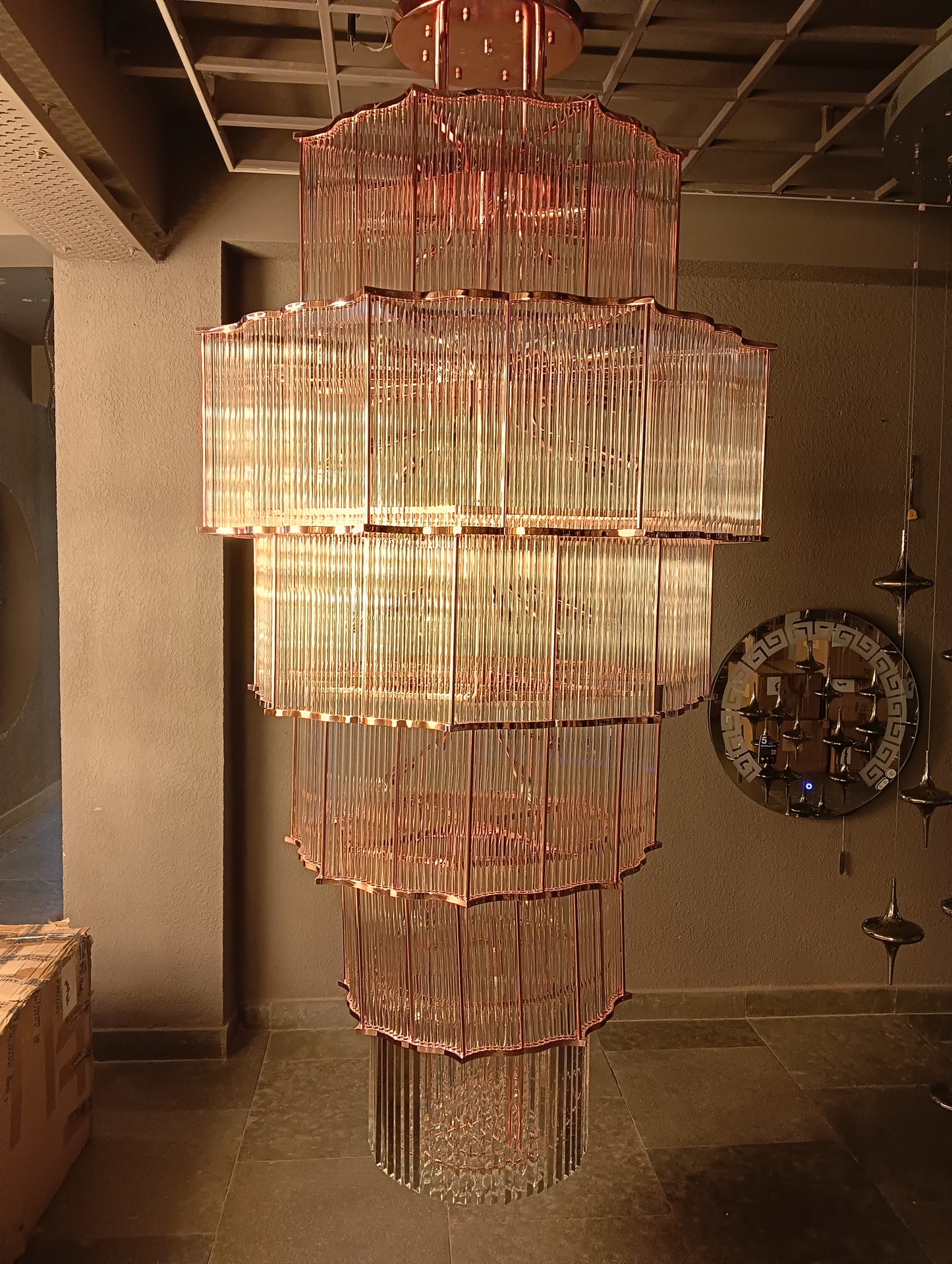 The Roselia Cascade Double Height Chandelier (CX1908)