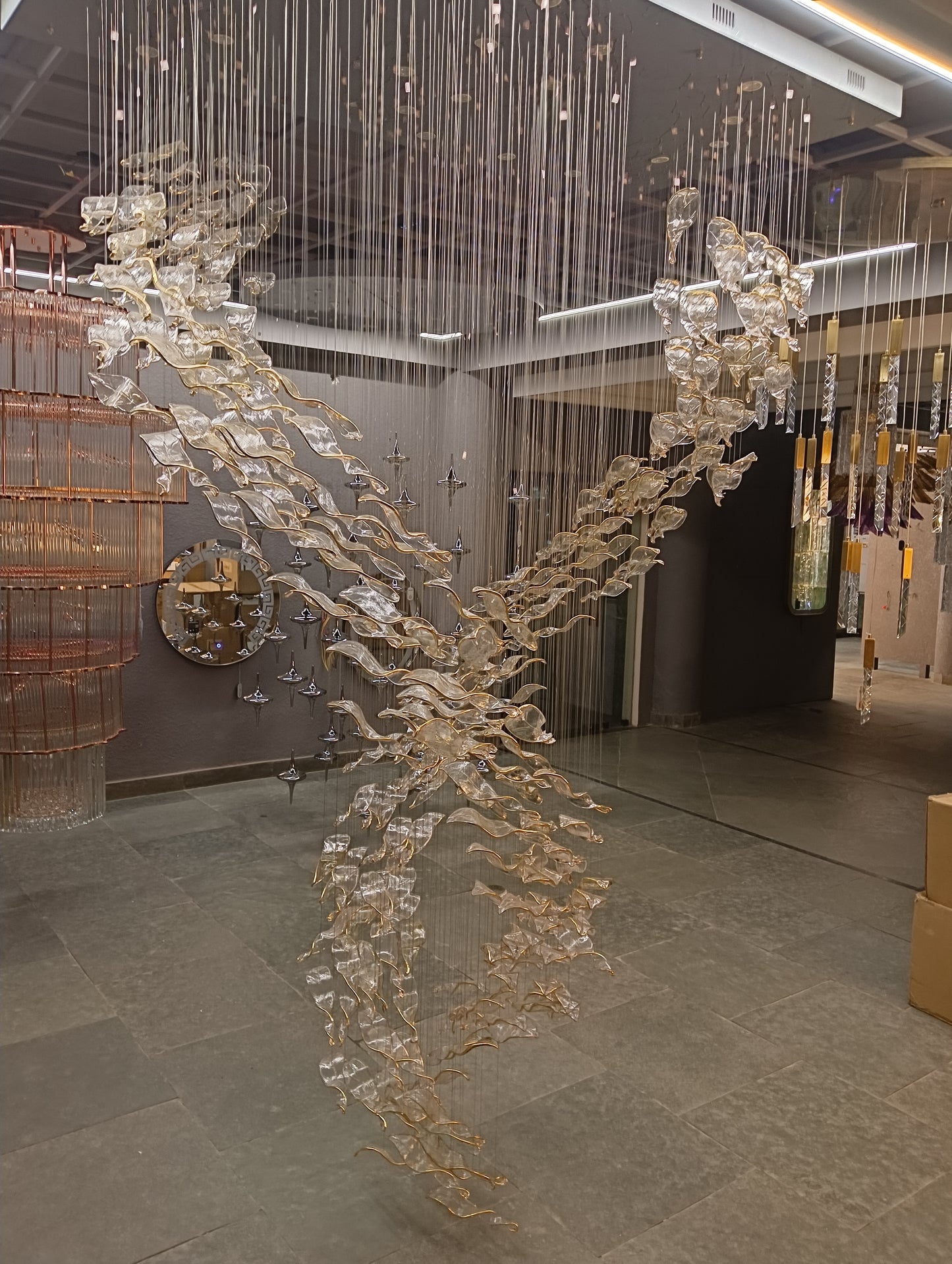 The Imperial Cascade Double Height Chandelier (CX1910)