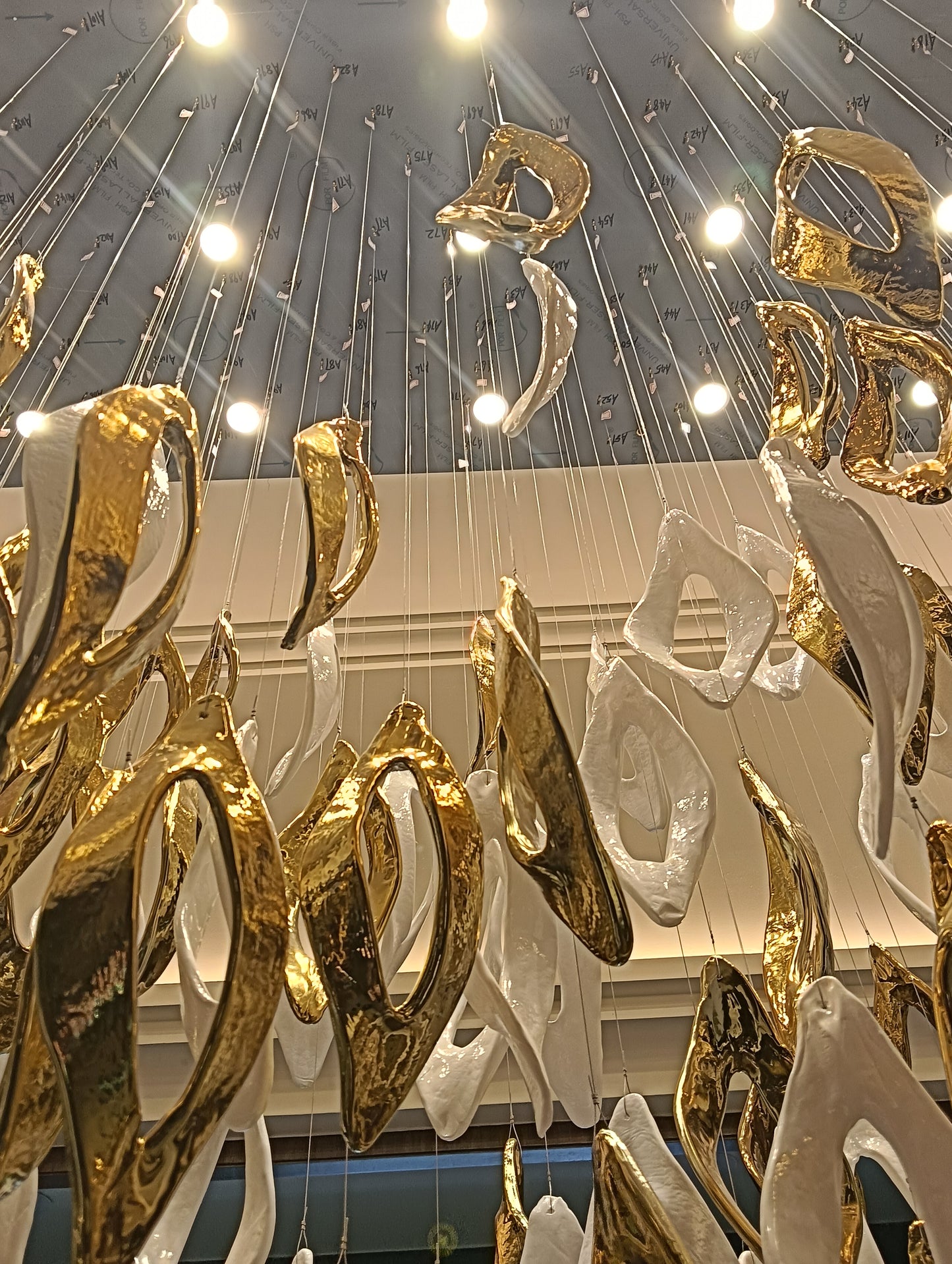 The Aurora Halo Double Height Chandelier (CX1912)