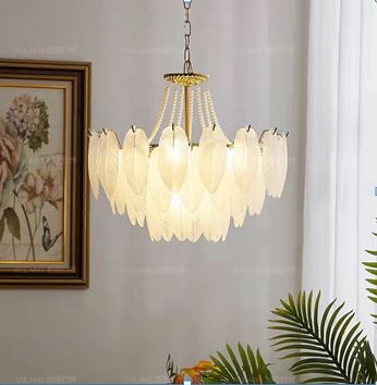 The Golden Plume Chandelier (L9065)