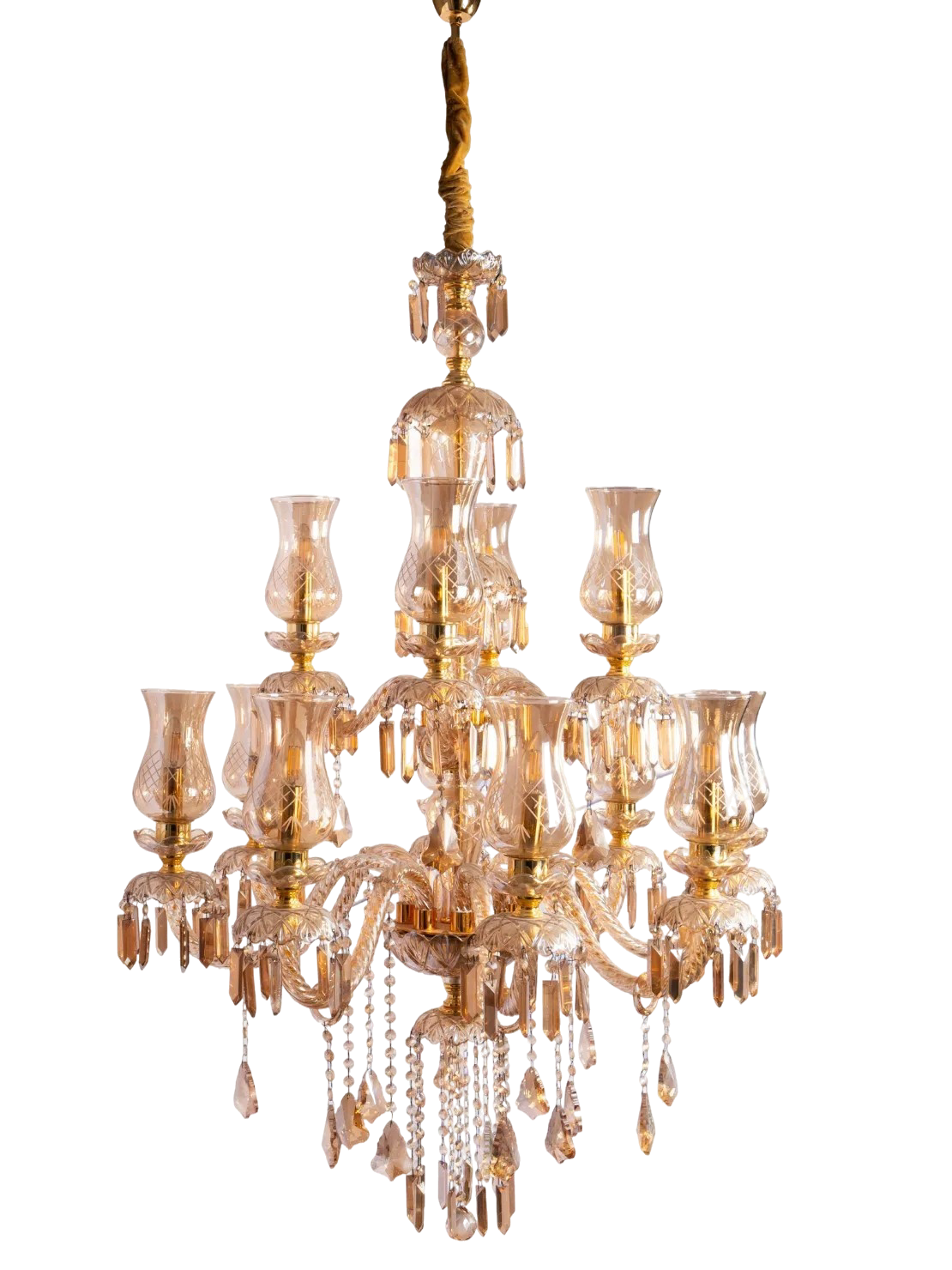 Celestara Nova Double Height Chandelier (IW456/4+8)