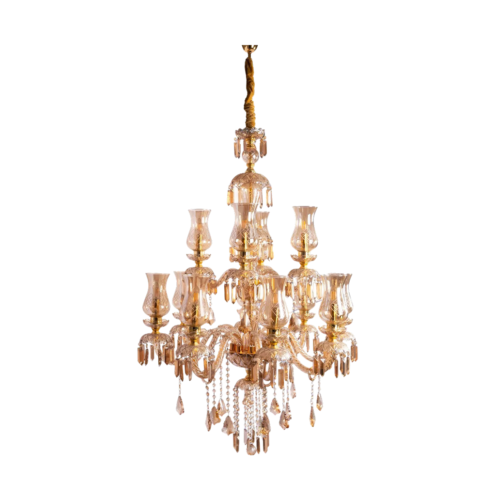 Celestara Nova Double Height Chandelier (IW456/4+8)