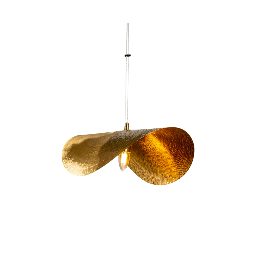 Crest of Gold Bohemian Look Pendant Light (8073)