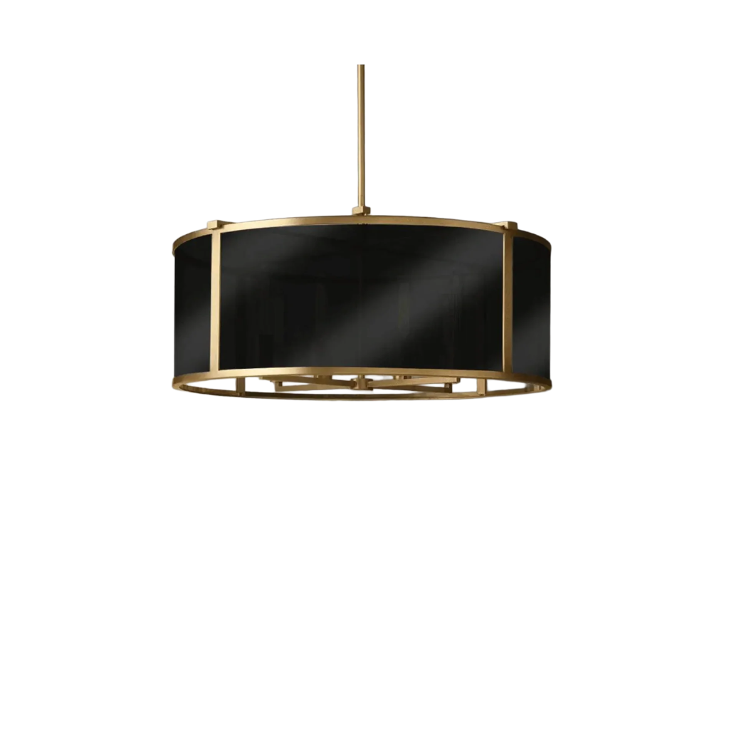 Gleam of Silence Matt Gold Pendant Light (0923)