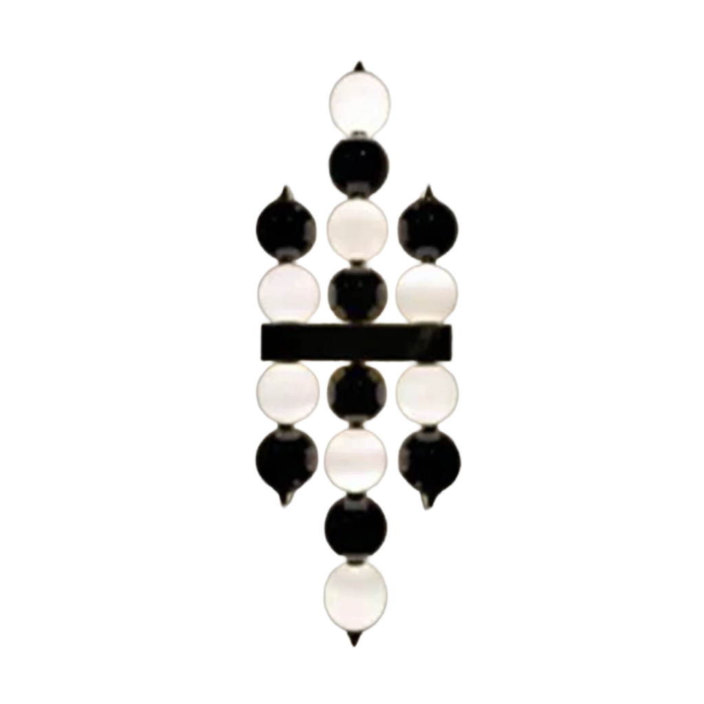 Gleaming Monochrome Indoor LED Wall Light (XQ6026)