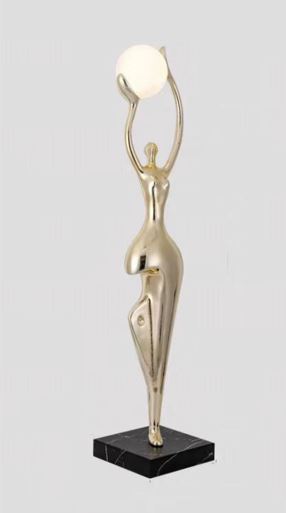 Golden Elegance Floor Lamp (JYL059)