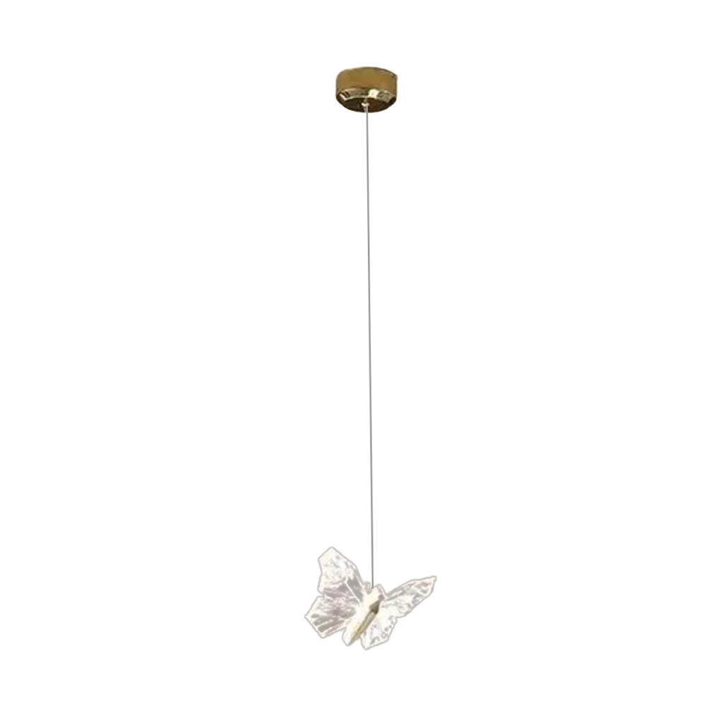 Kiss of Butterfly Warm White Pendant Light (8036)