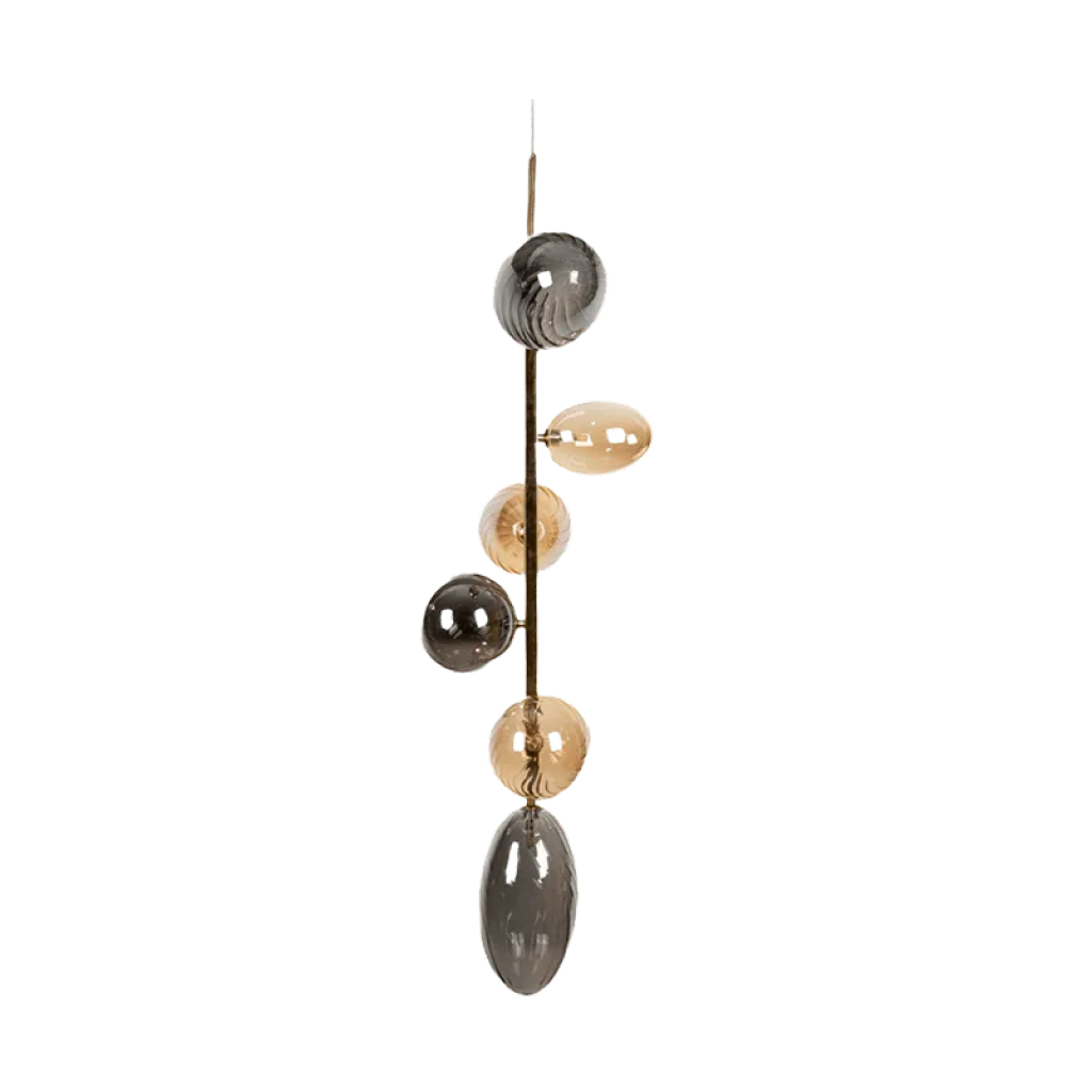 Melodia Brass Finish Luxe Pendant Light (A1920)