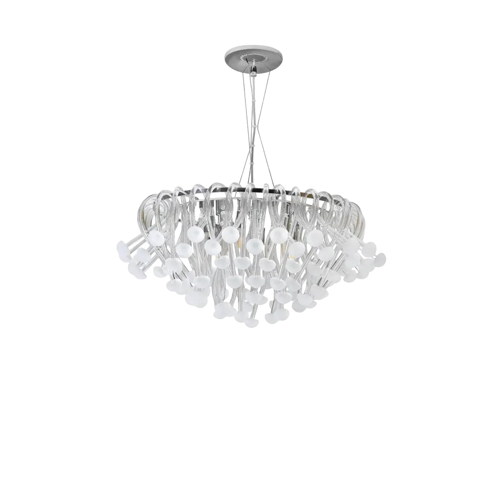 Mushroom Medley Crystal Chandelier (581862)