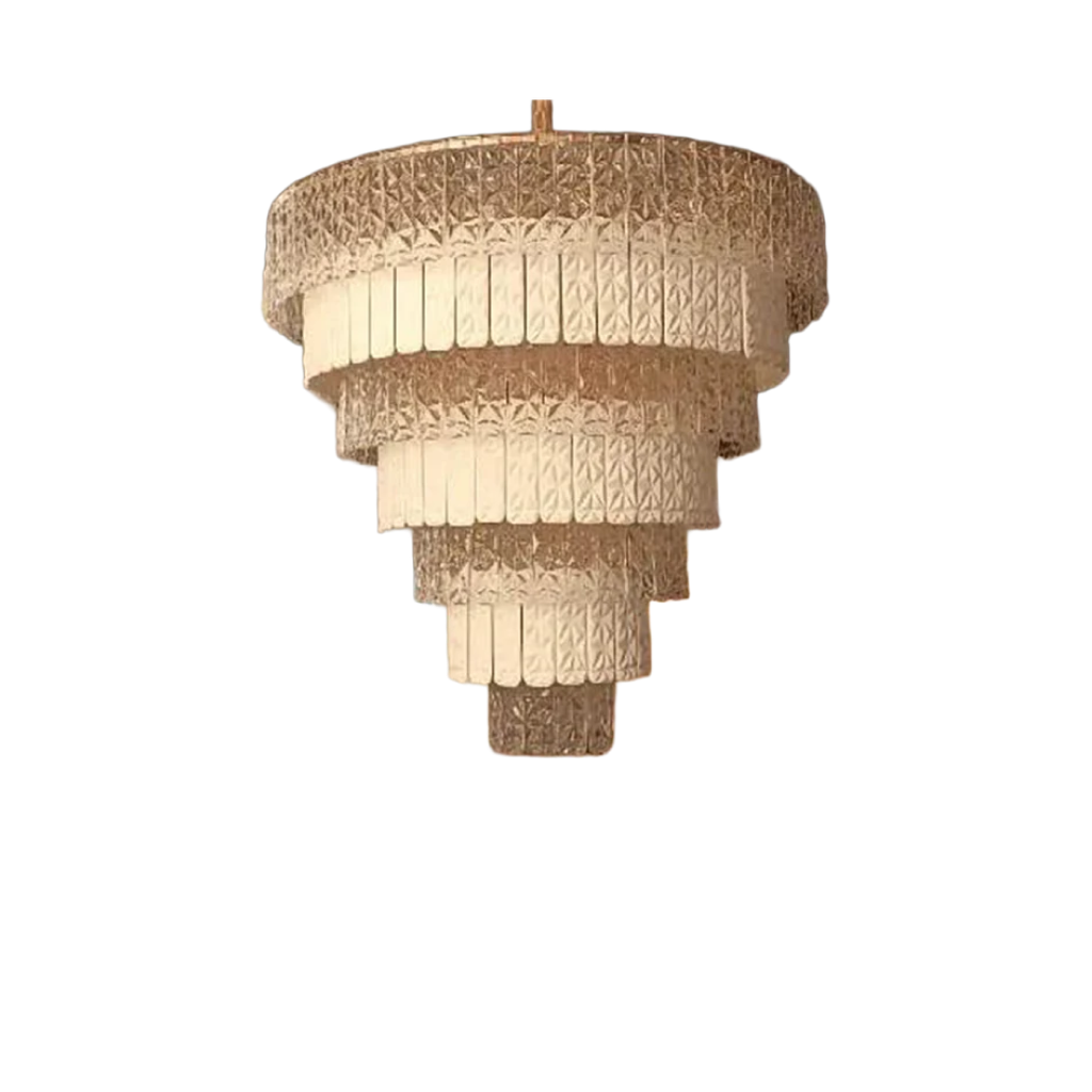 Opal Warm White Double Height Chandelier(13006/7)