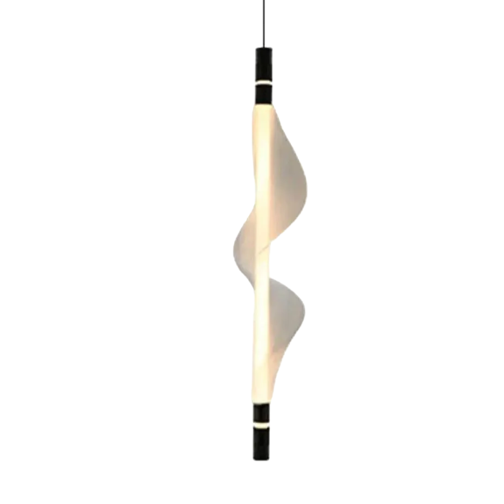 Ribbon of Radiance Modern Space Pendant Light (9121)