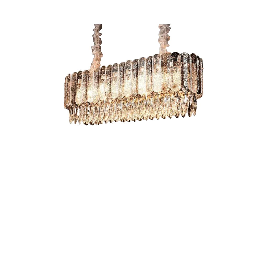 Rosette Drawing Room Crystal Chandelier (6212/Rectangle)