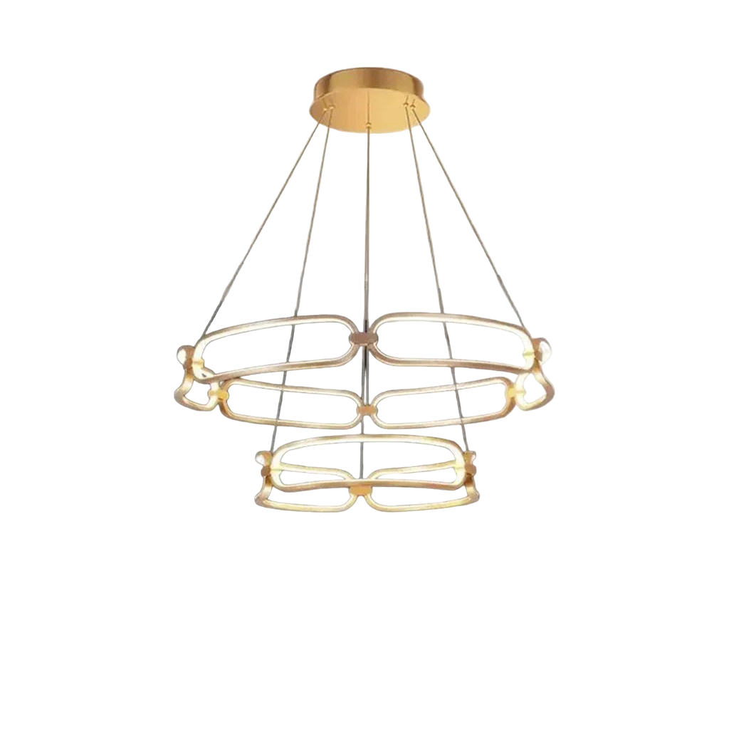 Twilight Ring Golden Luxe Chandelier (8809/3)