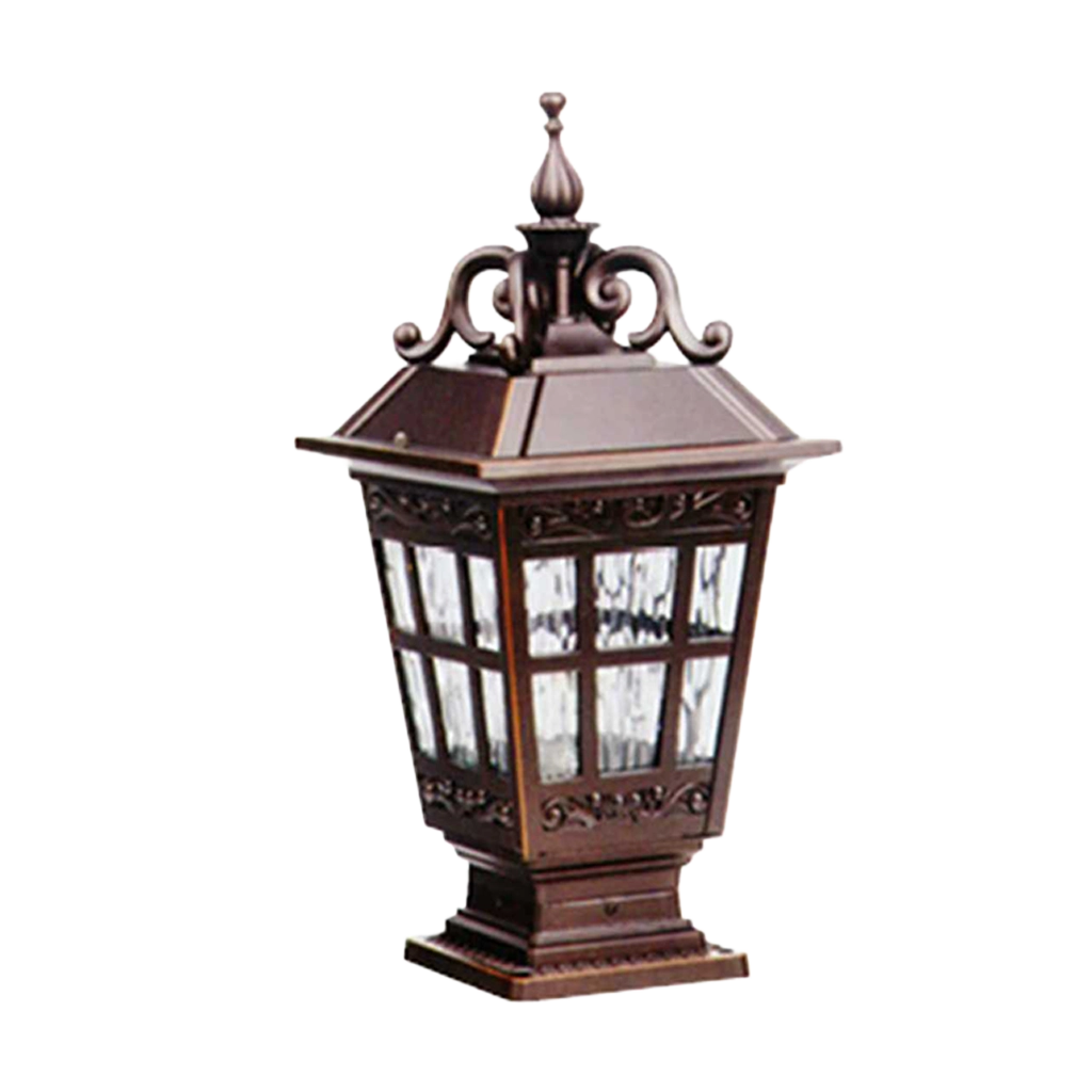 Timeless Touch Black and White Gate Light (WMD7004)