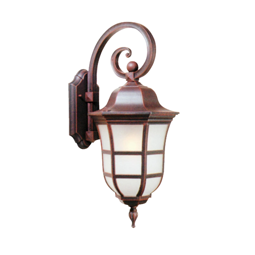 Rust Red Outdoor Wall Lamp (WMD7902)