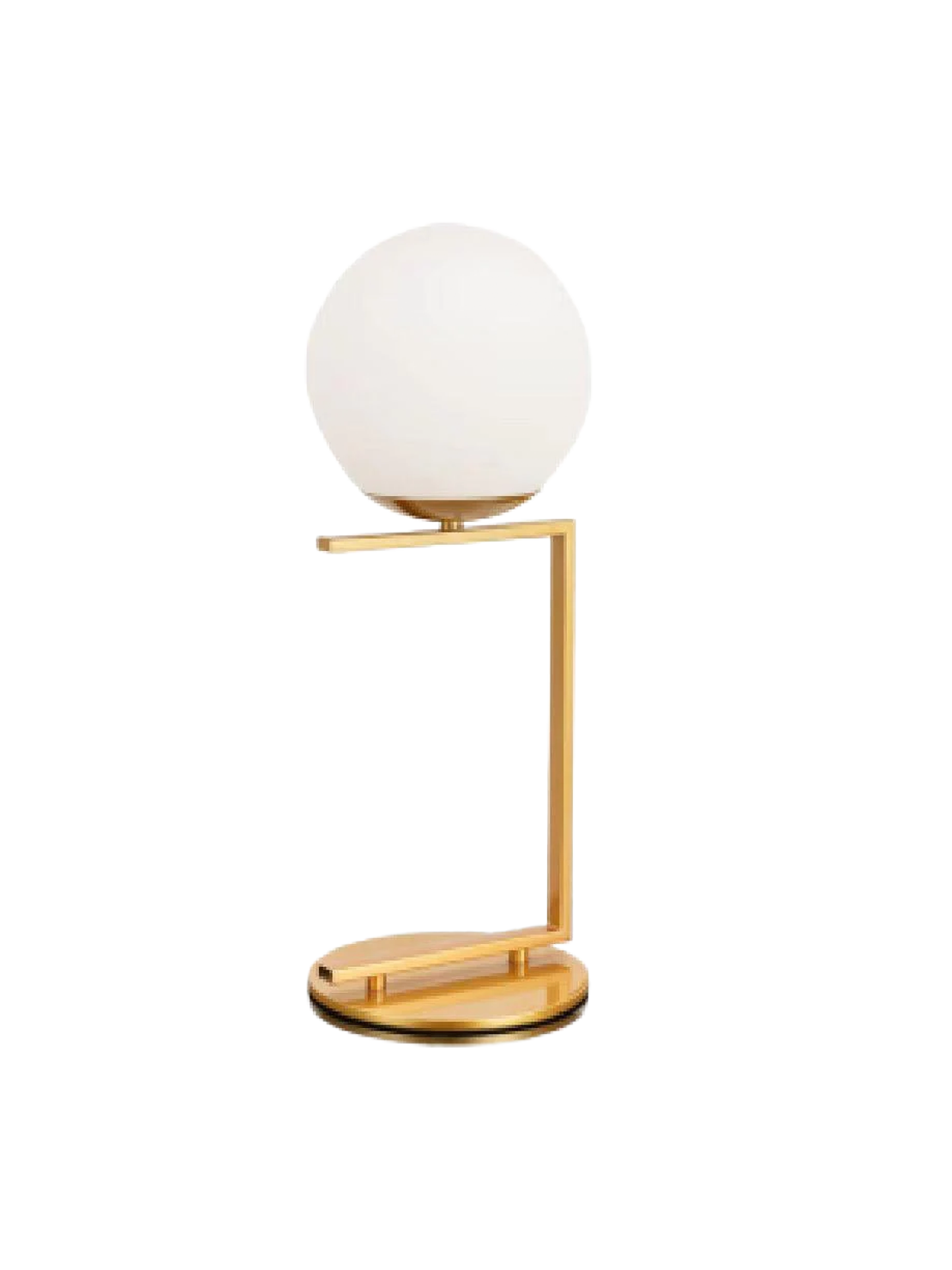 Lunar Lantern Golden Finish Table Lamp (T9086)