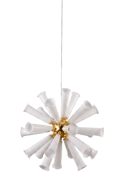 The Calla Burst (6599--24) chandelier