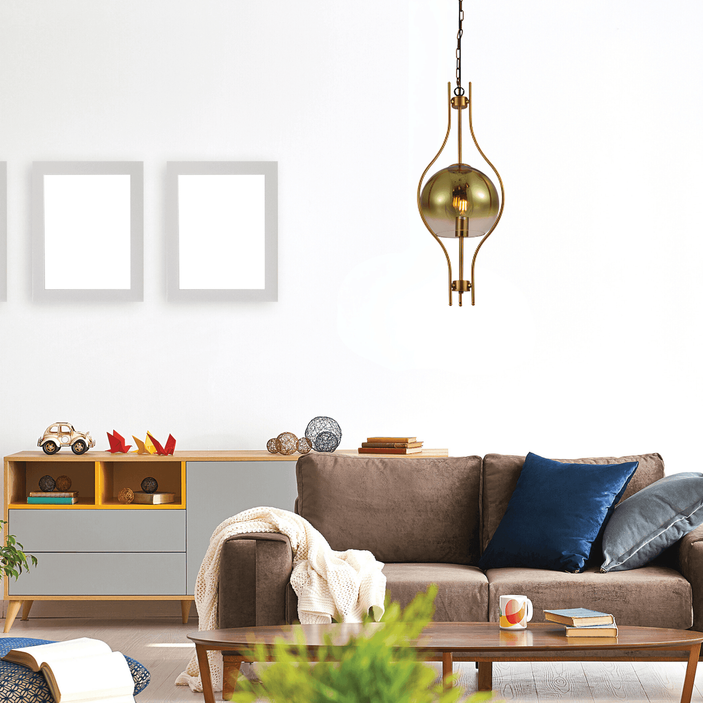 Ferro Pendant Light by Gloss (0730) - Ashoka Lites