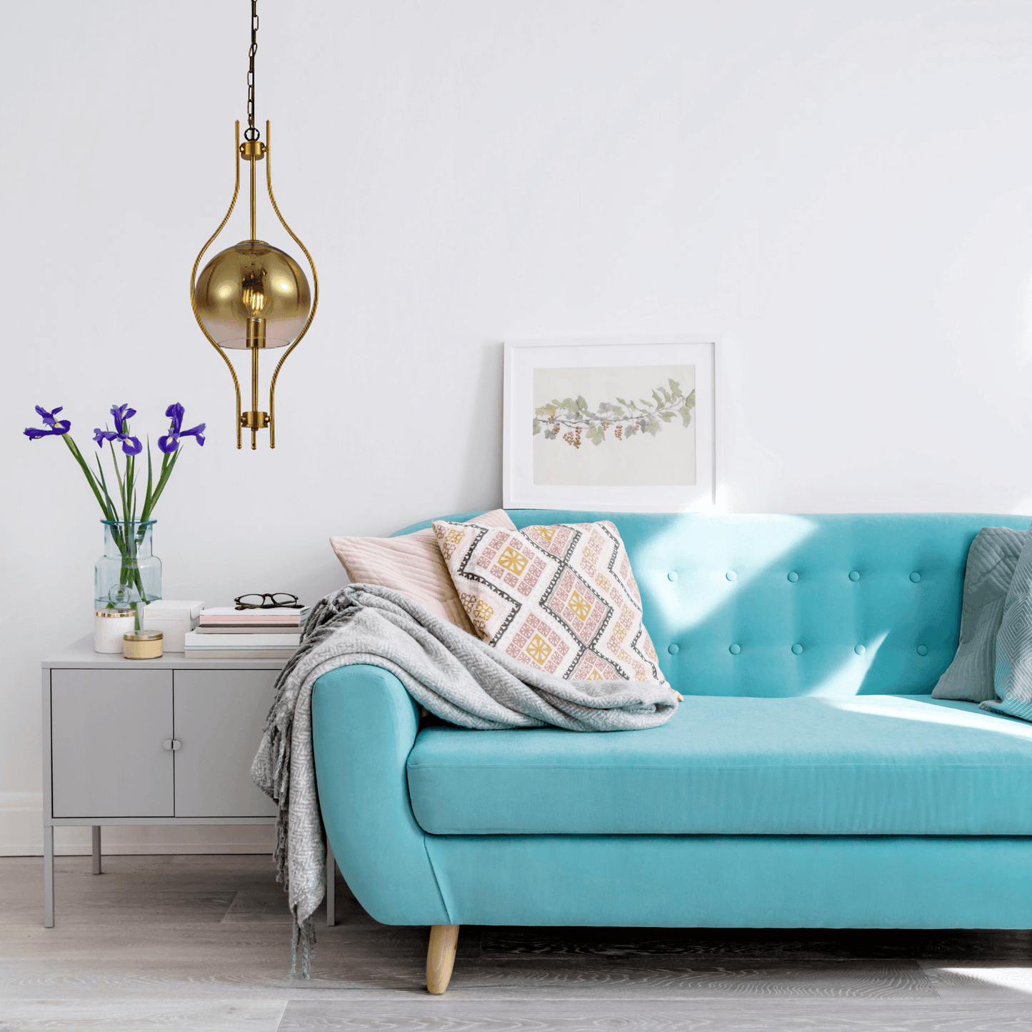 Ferro Pendant Light by Gloss (0730) - Ashoka Lites