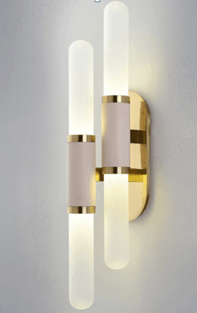 Iron + Acrylic Led Wall Light by Gloss (B5332) - Ashoka Lites