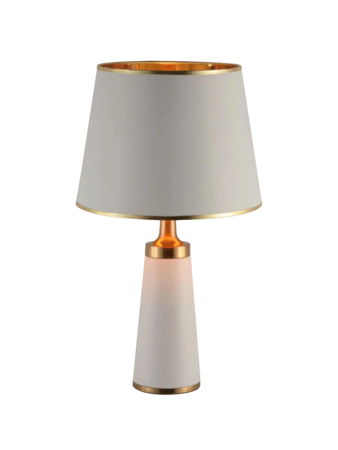 Graceful Glow White Table Desk Lamp (T8050)