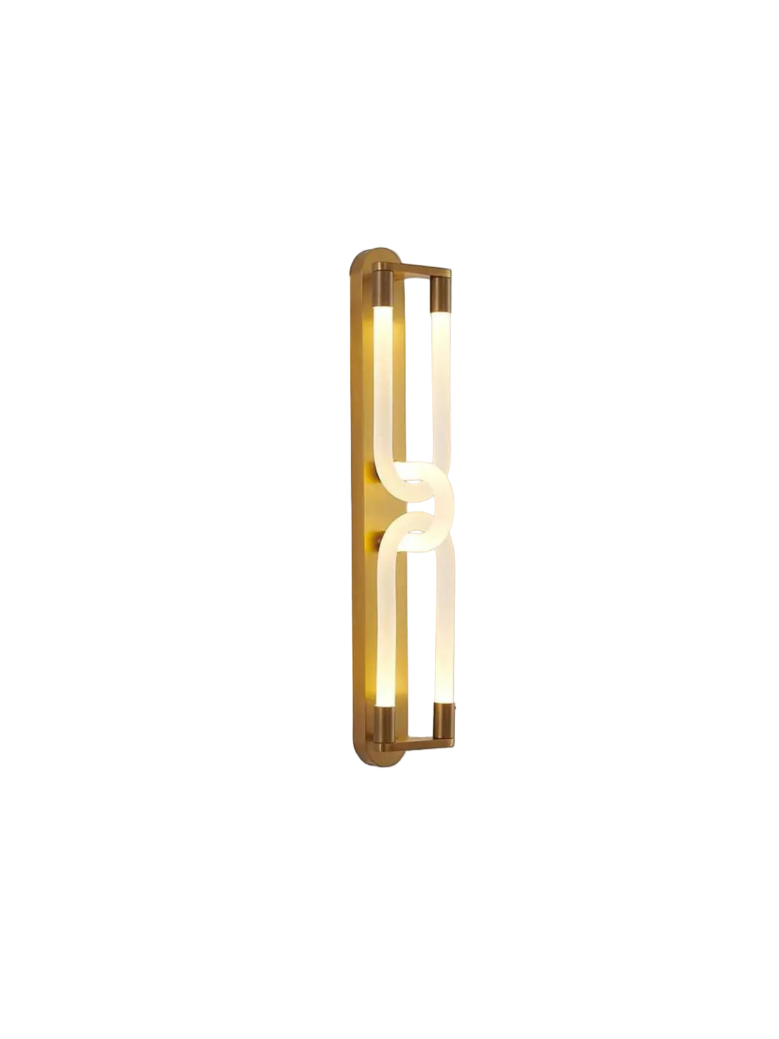 Twisty Golden Finish Indoor Wall Light (P3101-2)