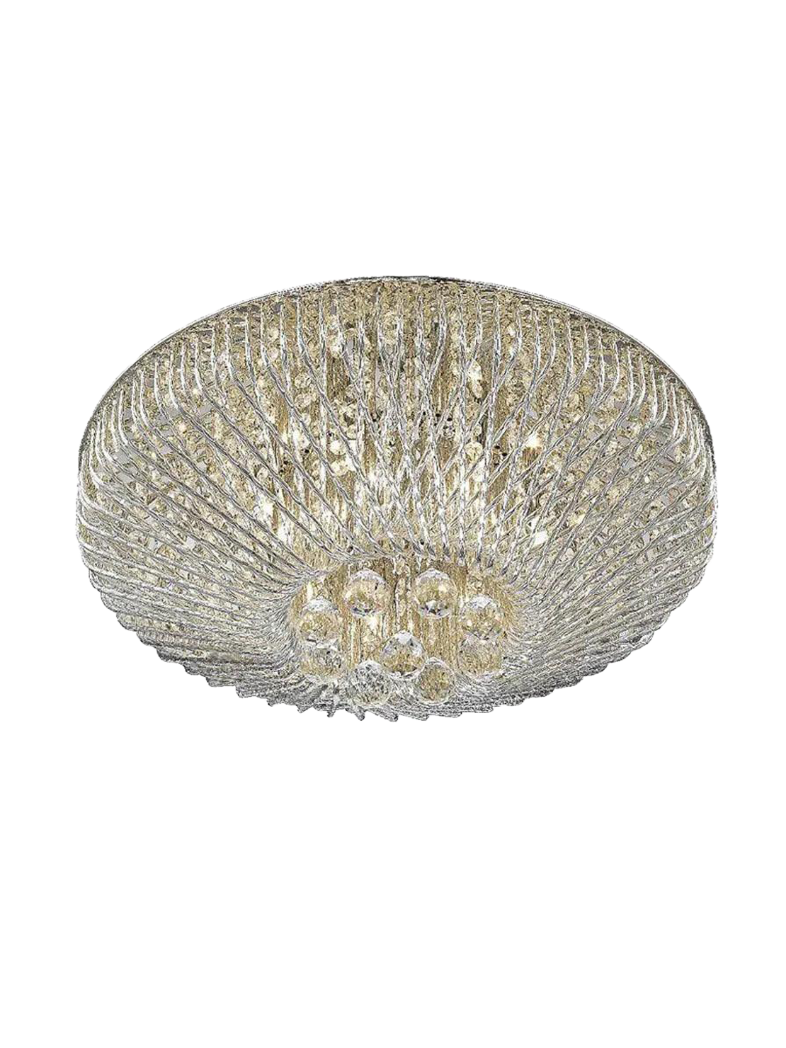 Cosmic Chrome Finish Crystal Chandelier (581904)