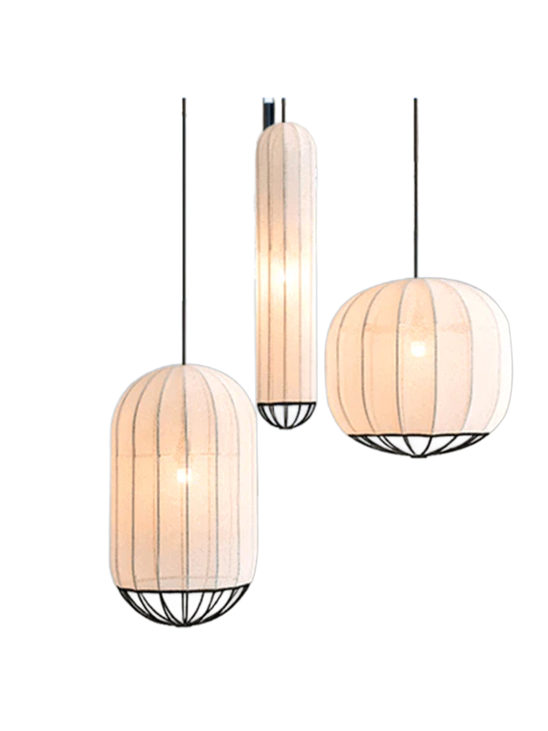 Silky Glow Bohemian Charm Chandelier (6621)