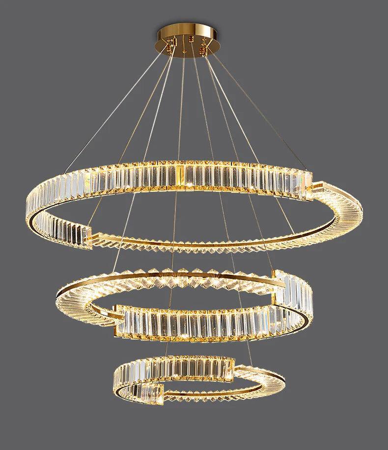 Arta Chandelier by Gloss (9023/3) - Ashoka Lites