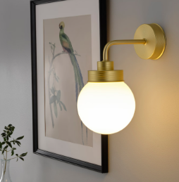 Step-by-step guide on how to safely install a wall lamp