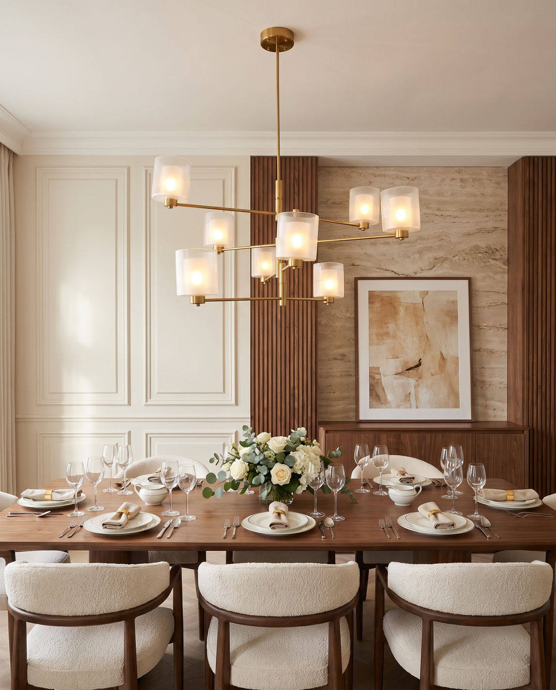 Aurelia Glass Chandelier chandelier