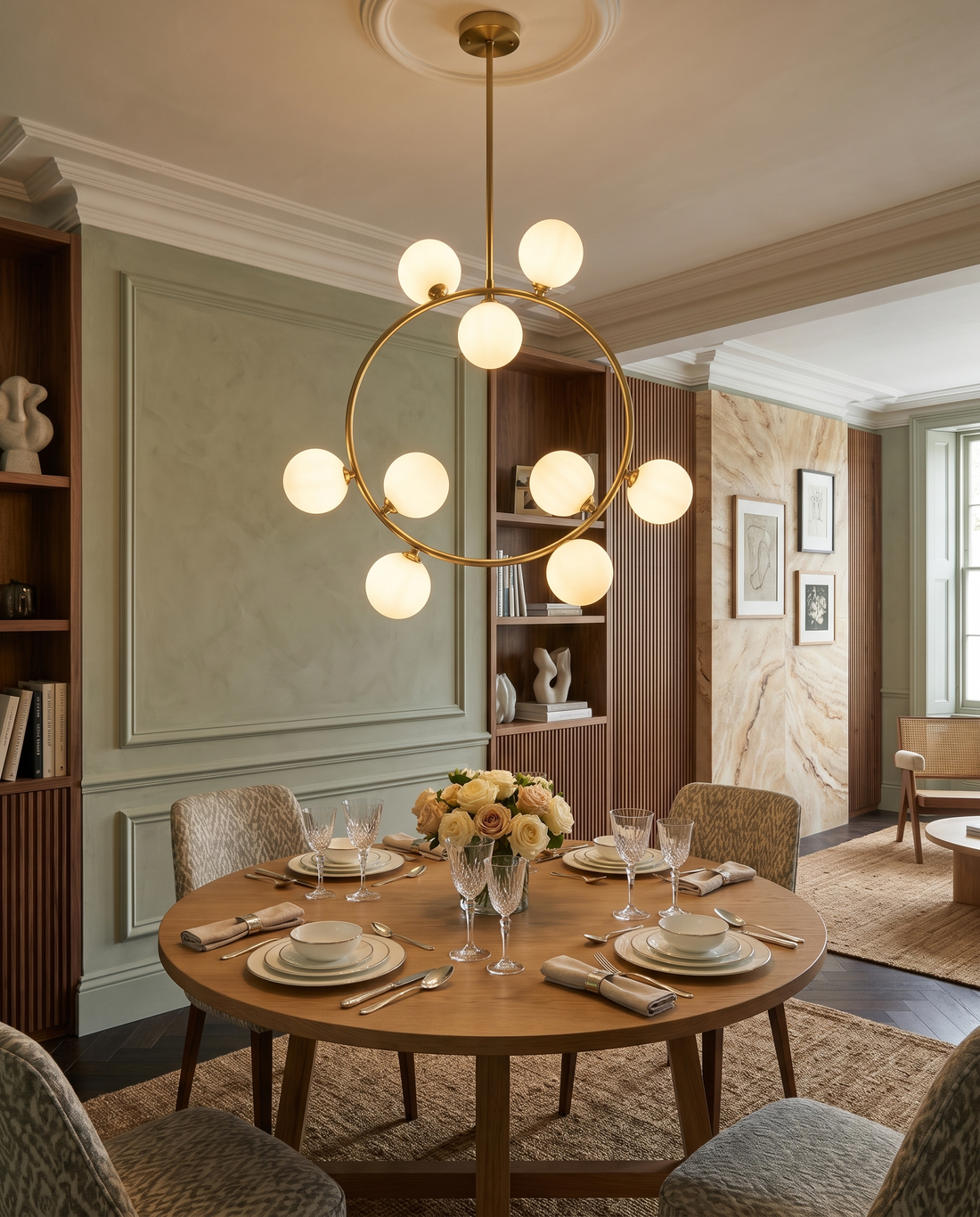 Harmonic Orb Drawing Room Chandelier chandelier
