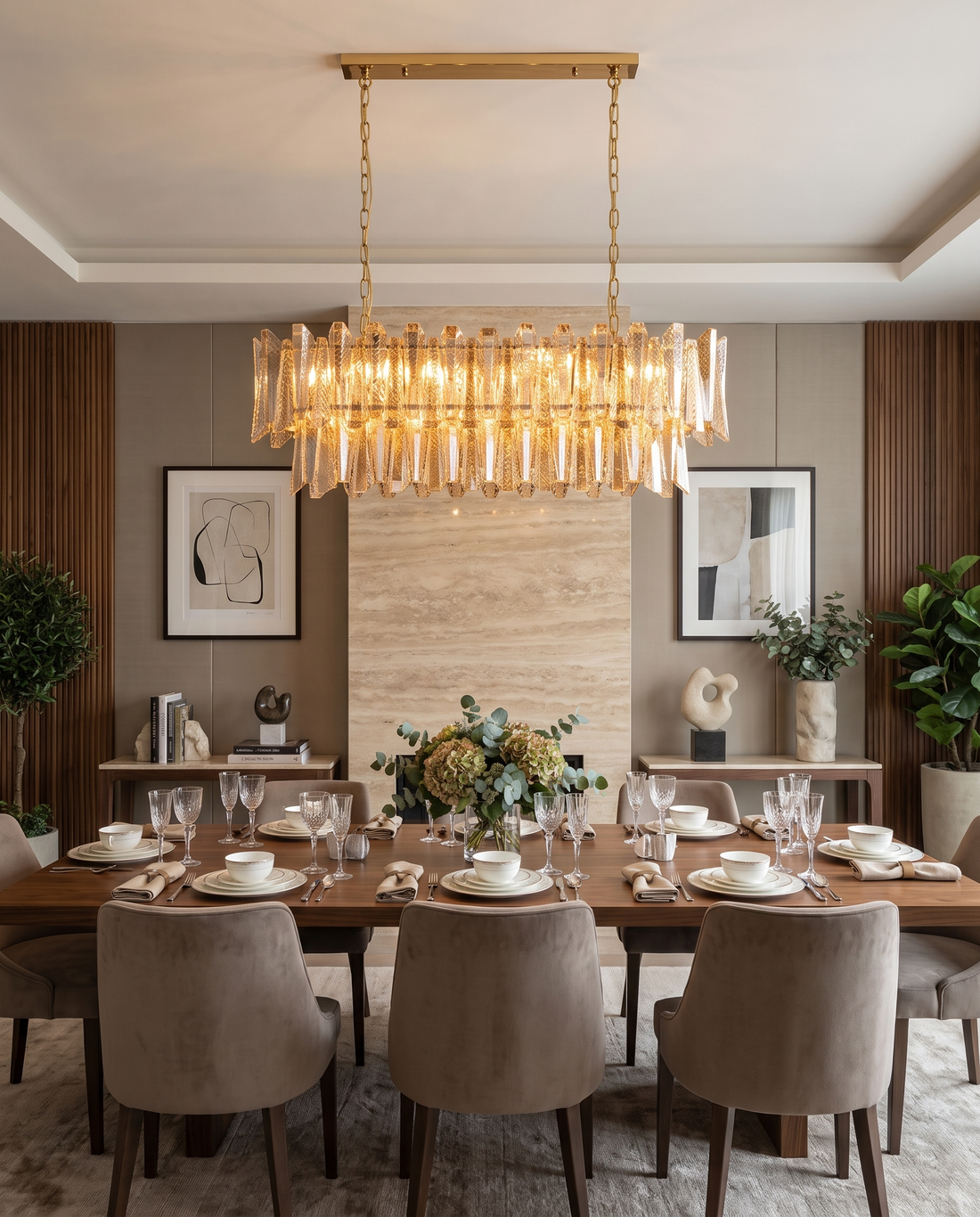 Brasus Chandelier by Gloss chandelier