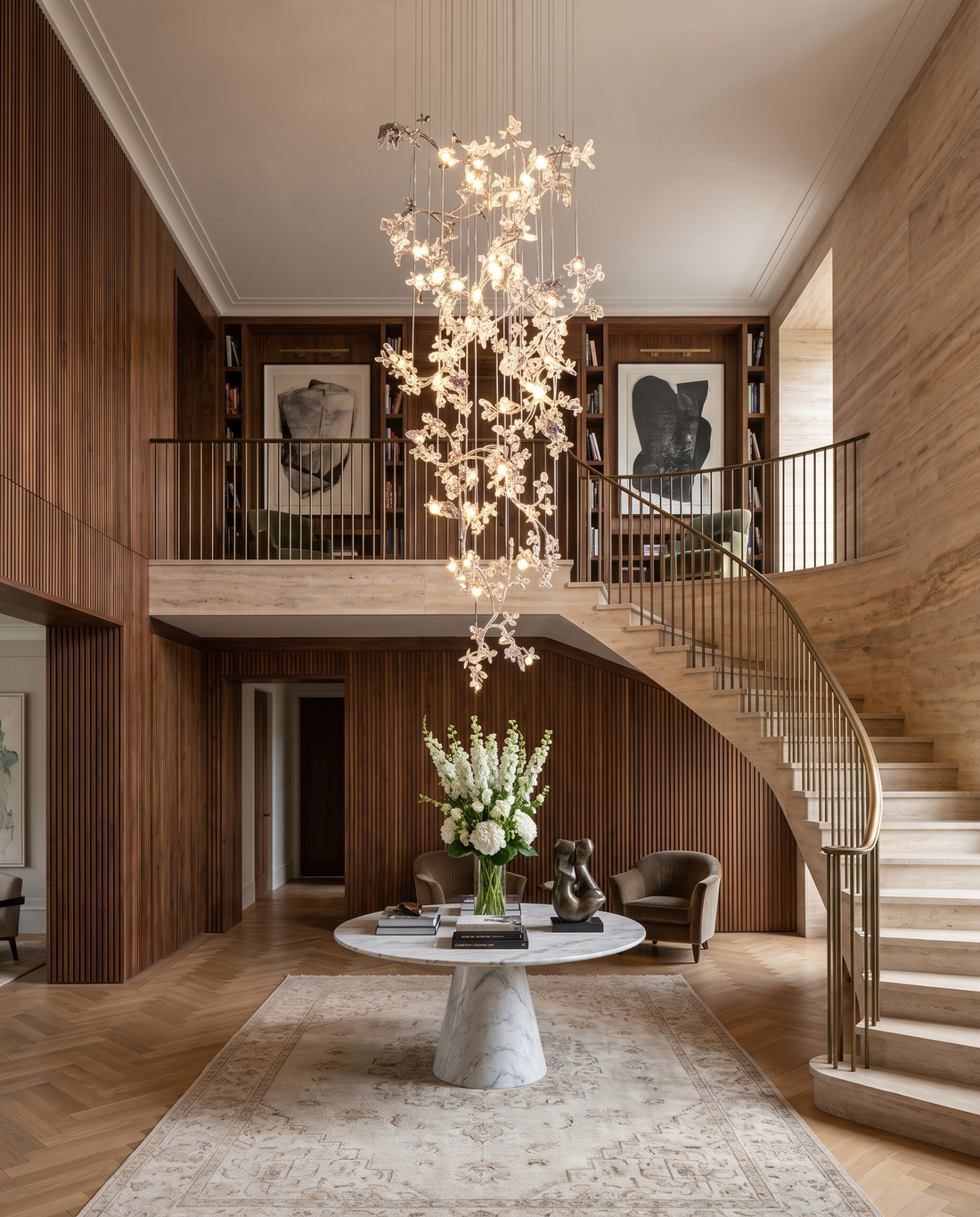 Grove – nature-inspired chandelier, view 2