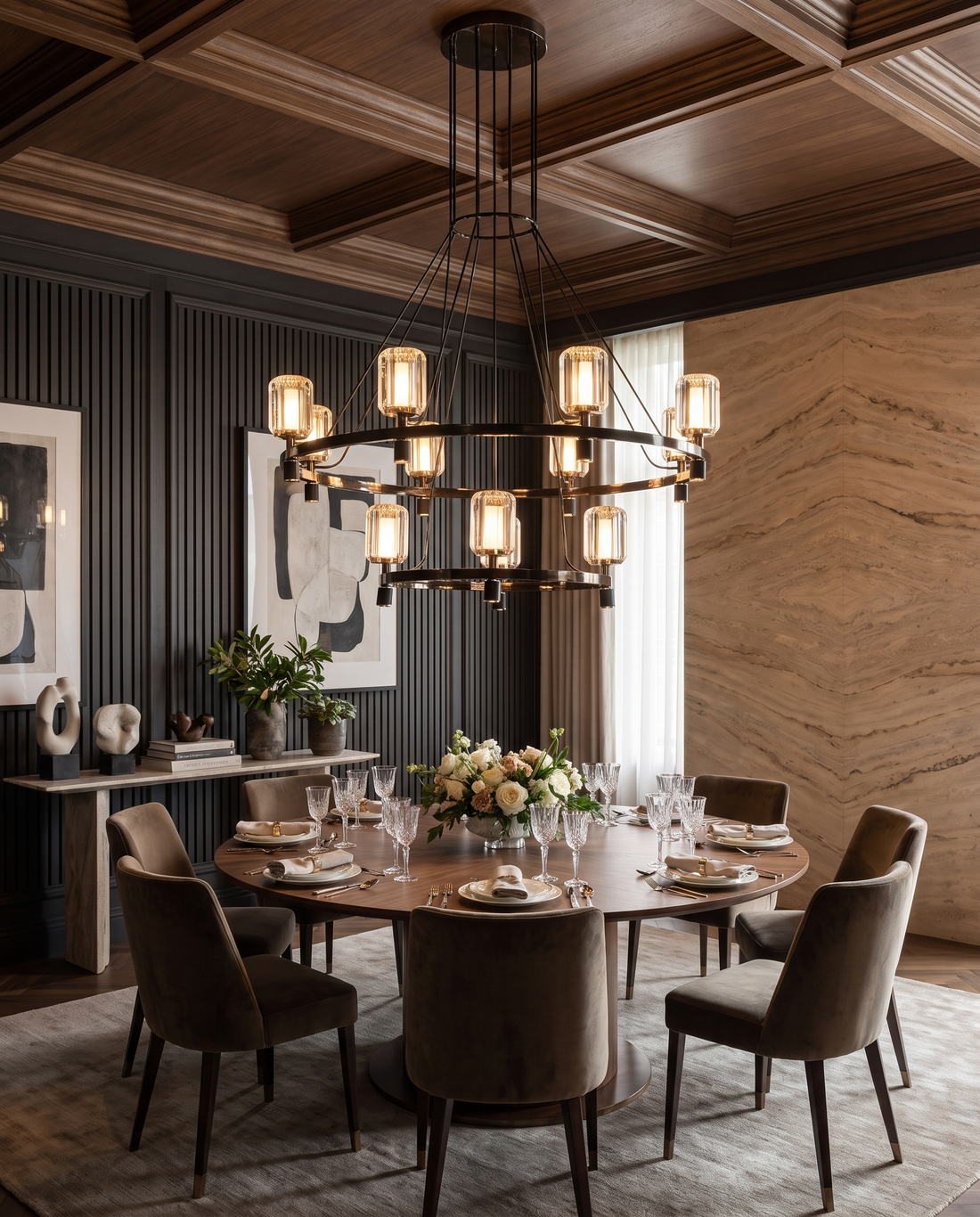 Contraste – chandelier, view 2