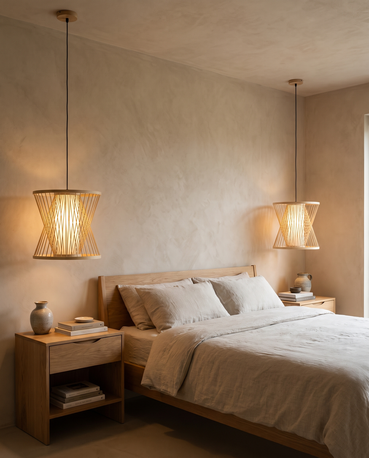 Raffia in the room