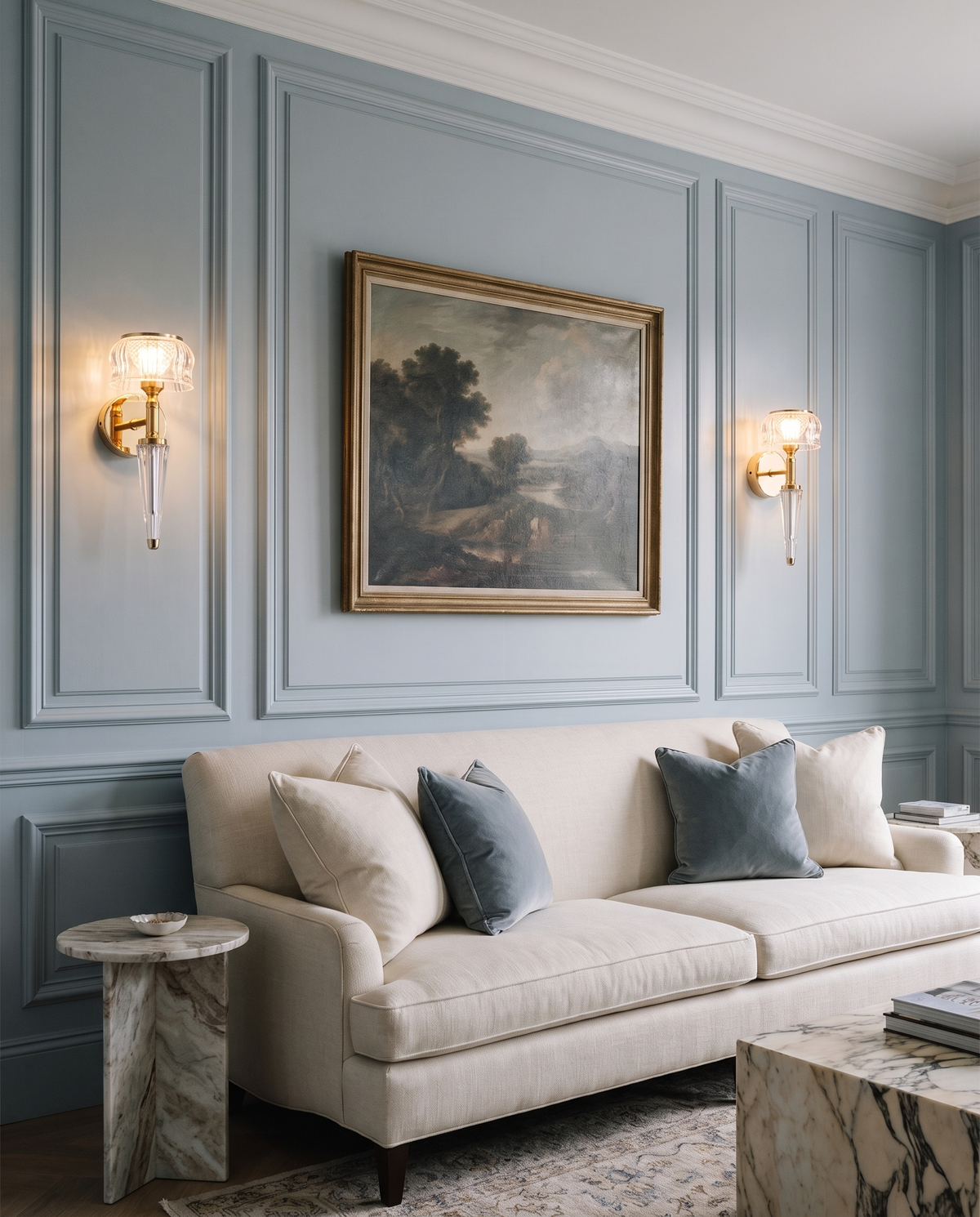 Aurex Modulated Wall Light in the room