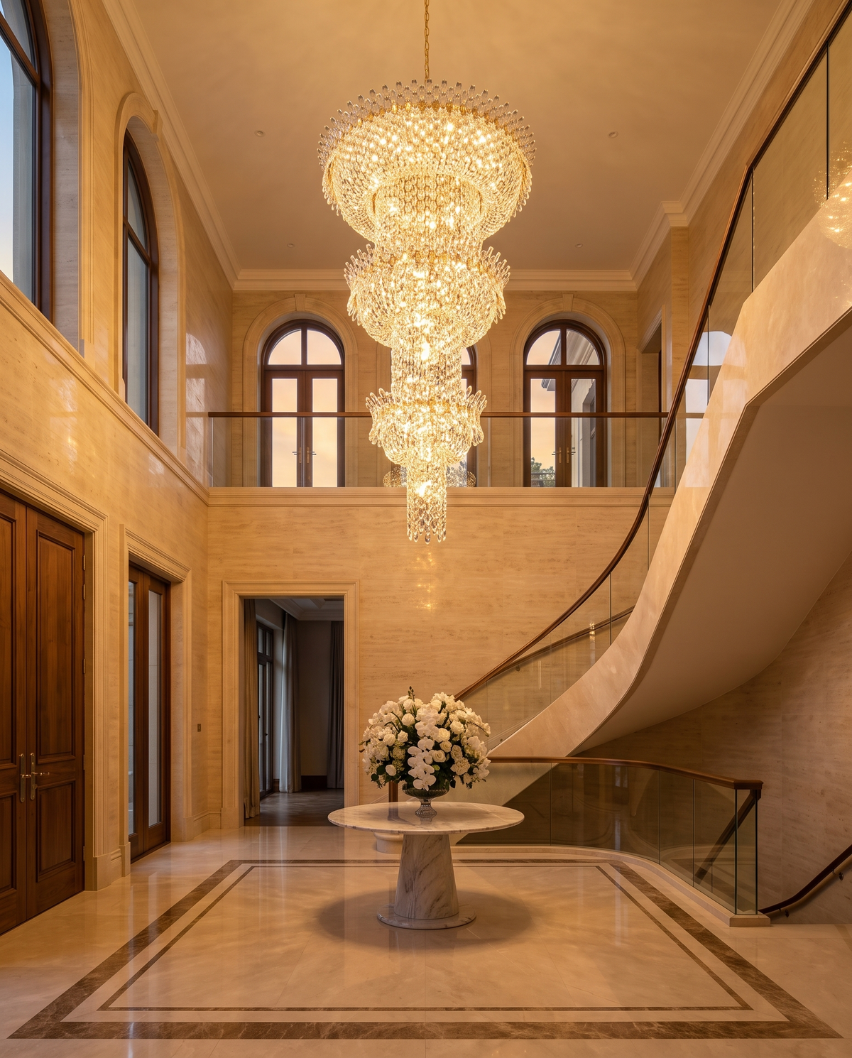 Cascade in the room