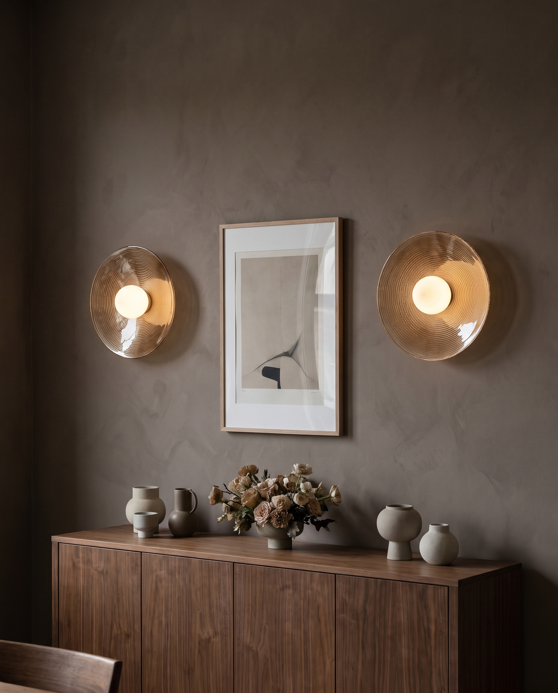Clearcrest Disc Wall Lamp wall light