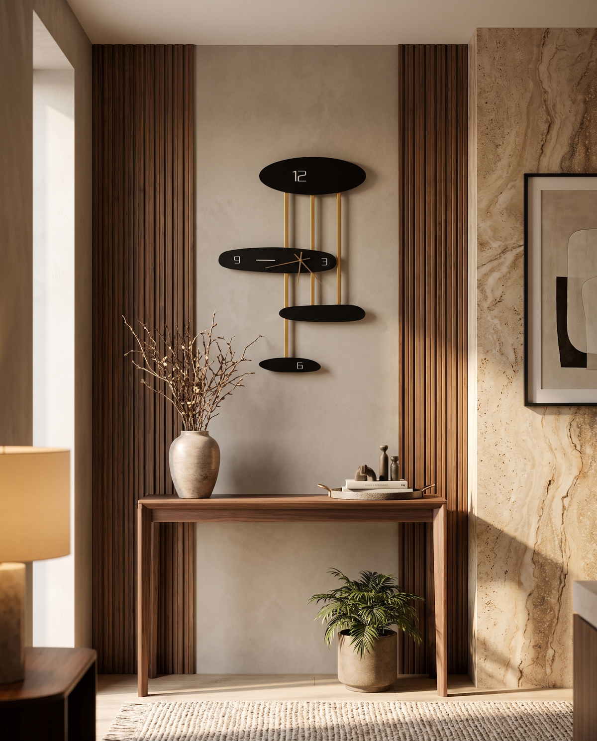 Floating Ovals in the room