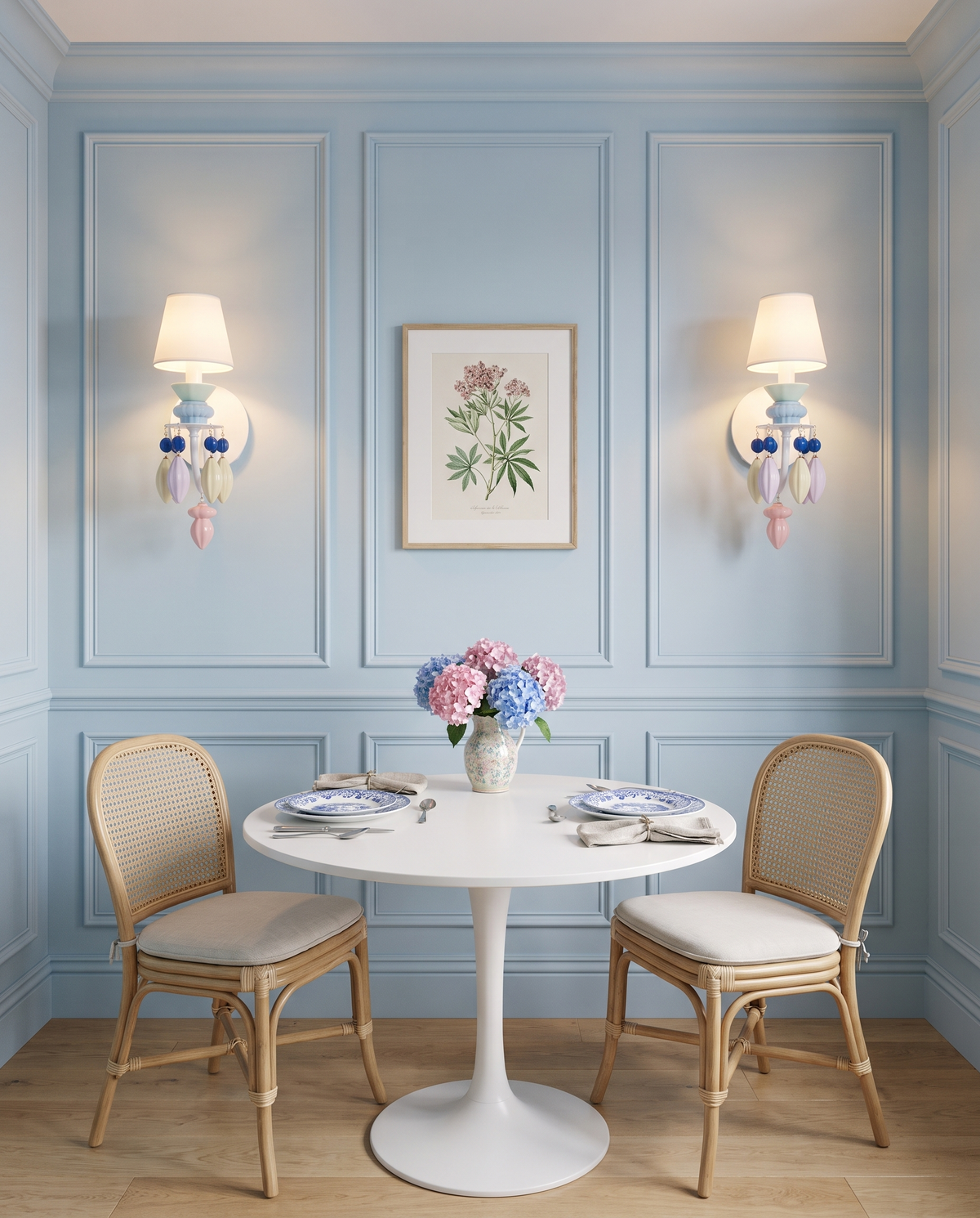 Aurielle Wall Lamp in the room